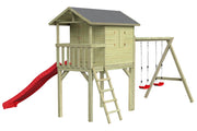 CLASSIC Benny Spielhaus mit Schaukel