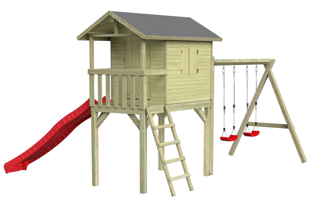 CLASSIC Benny Spielhaus mit Schaukel