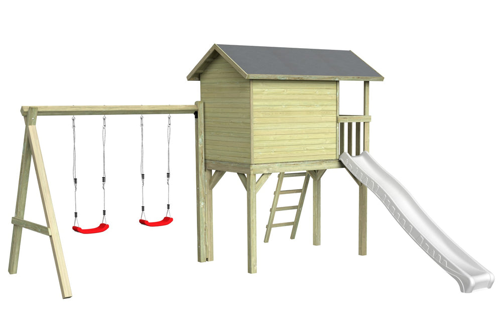 CLASSIC Benny Spielhaus mit Schaukel