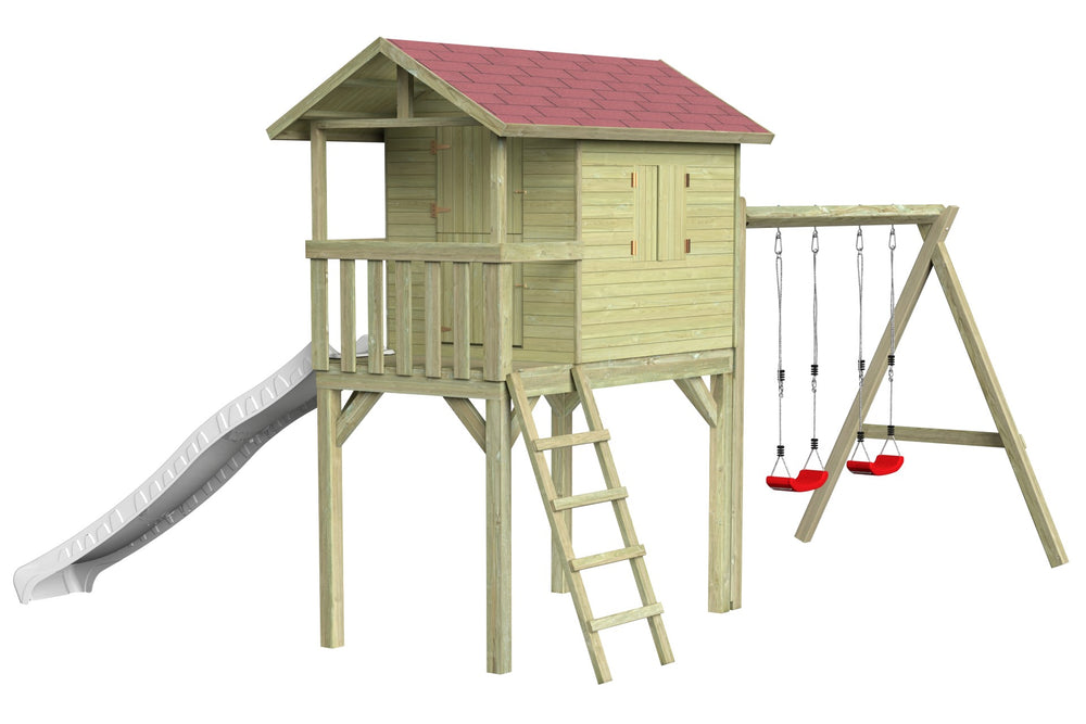 CLASSIC Benny Spielhaus mit Schaukel