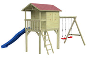 CLASSIC Benny Spielhaus mit Schaukel