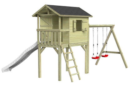 CLASSIC Benny Spielhaus mit Schaukel