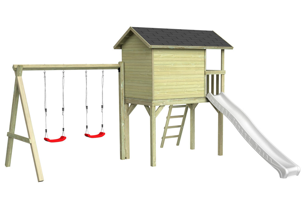 CLASSIC Benny Spielhaus mit Schaukel