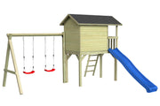 CLASSIC Benny Spielhaus mit Schaukel