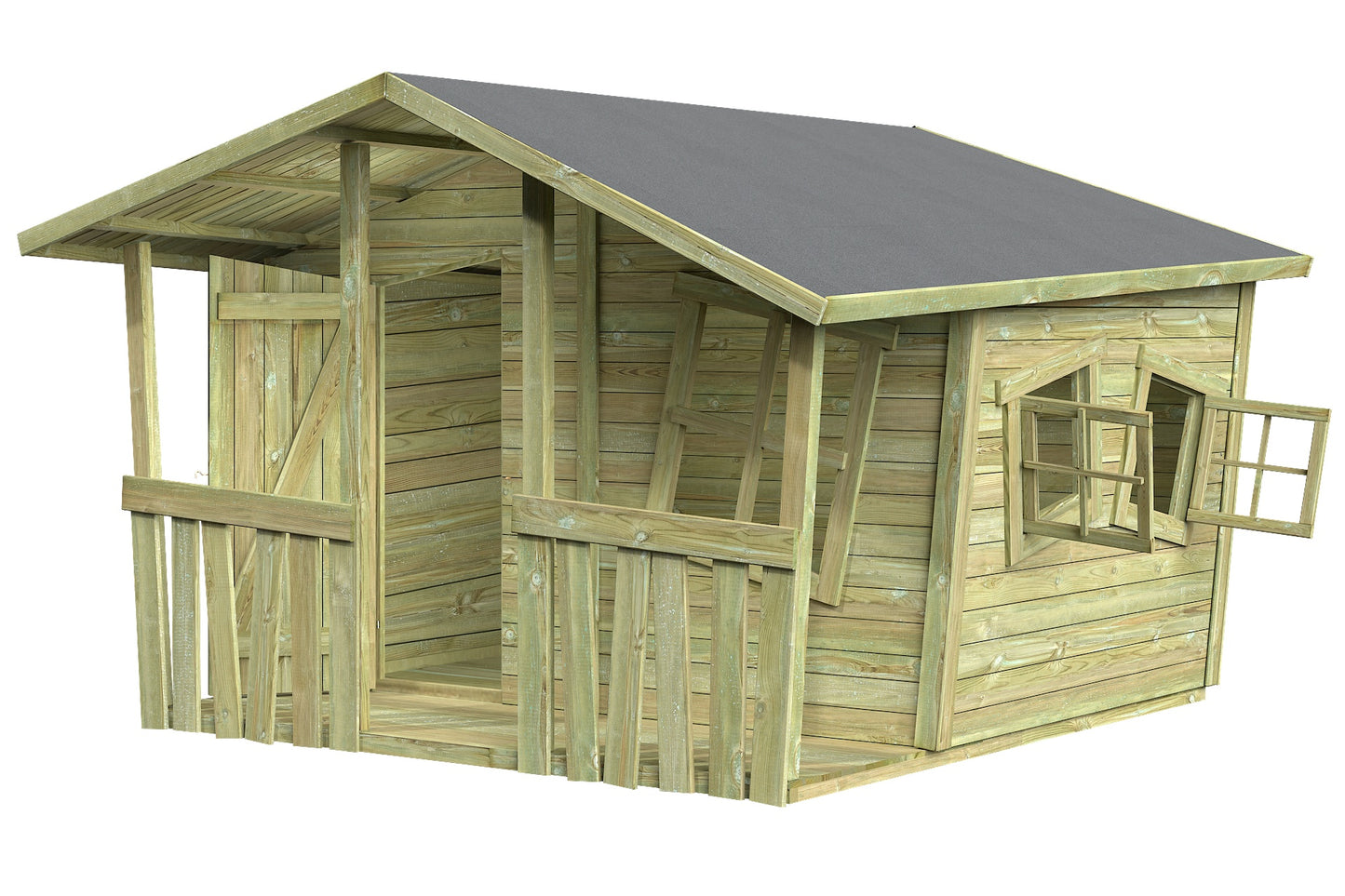 CRAZY Felix Design-Spielhaus 226 x 240 x 164 cm