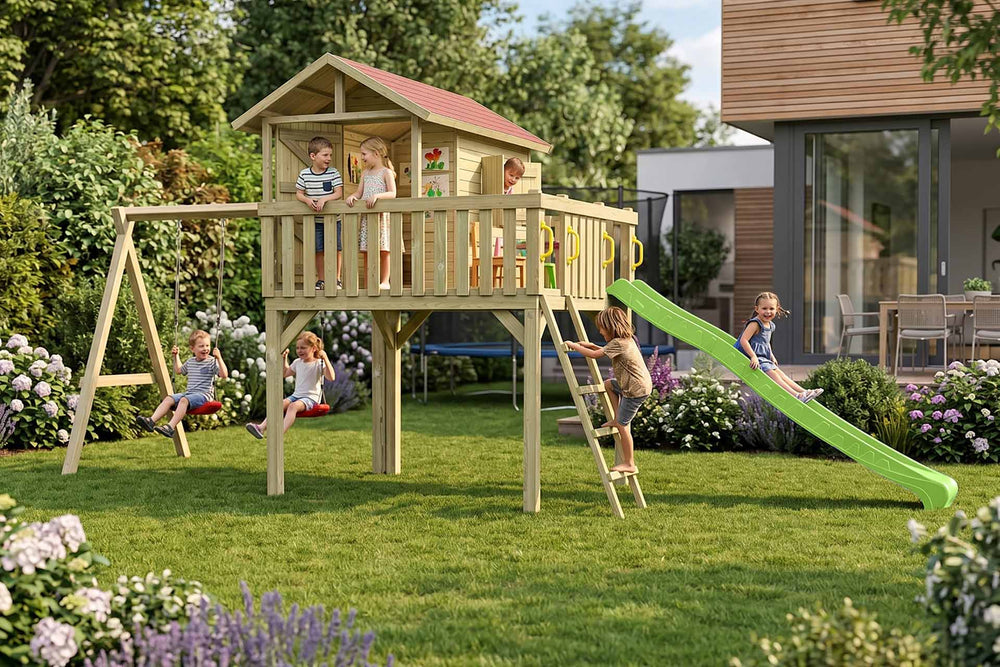 CLASSIC Maxi Baumhaus mit Schaukel