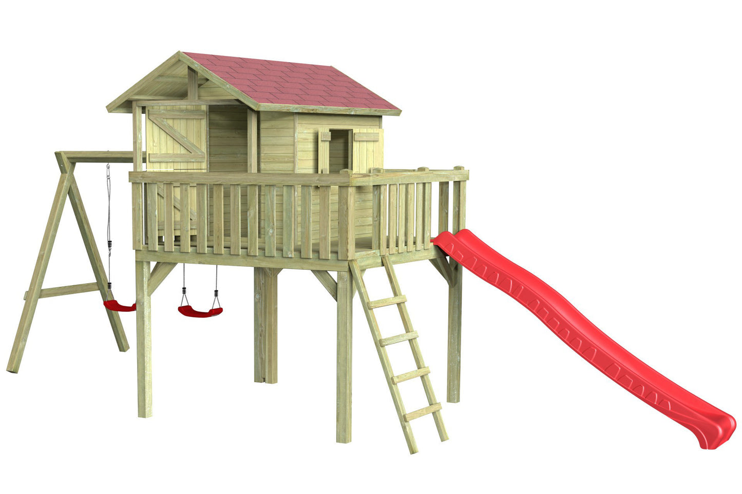 CLASSIC Maxi Baumhaus mit Schaukel
