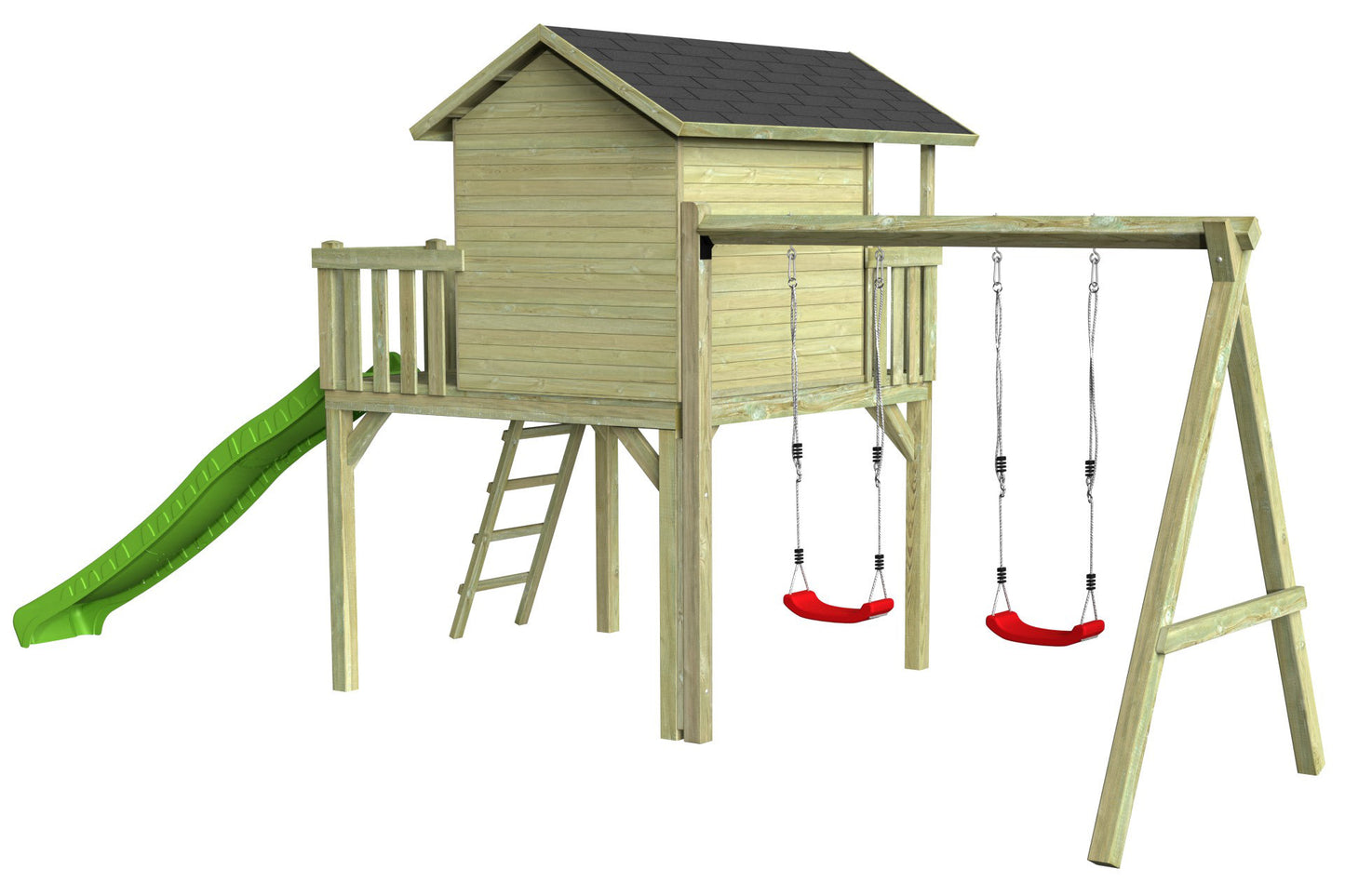 CLASSIC Maxi Baumhaus mit Schaukel