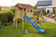 CRAZY Benny Design-Spielhaus mit Schaukel