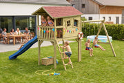CRAZY Benny Design-Spielhaus mit Schaukel