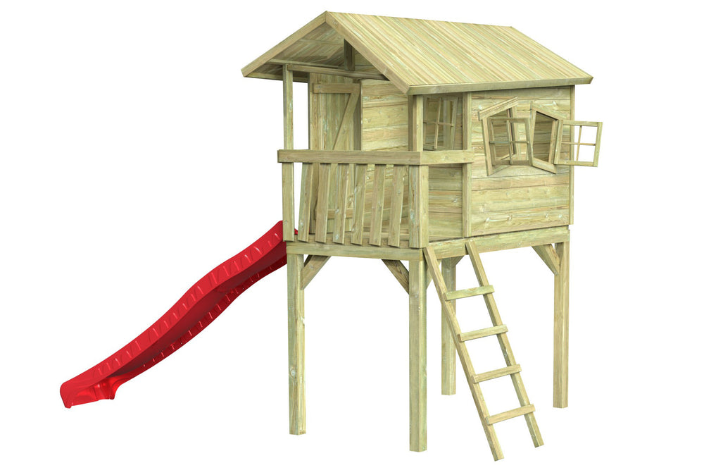 CRAZY Benny Design-Spielhaus auf Stelzen