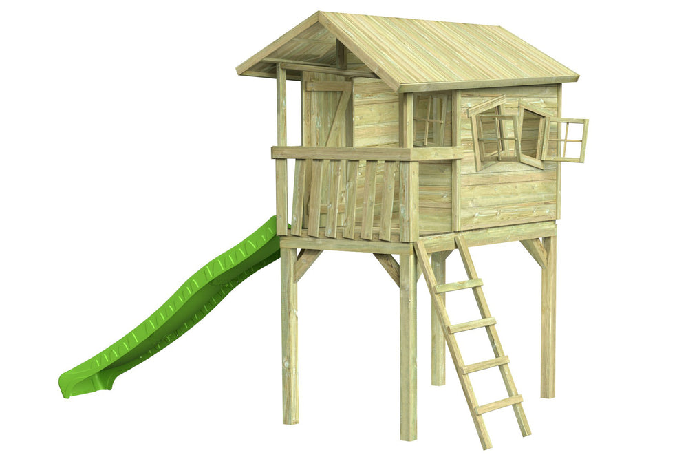 CRAZY Benny Design-Spielhaus auf Stelzen