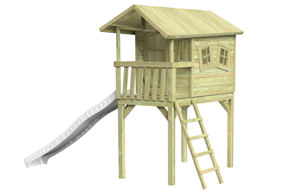 CRAZY Benny Design-Spielhaus auf Stelzen