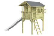 CRAZY Benny Design-Spielhaus auf Stelzen
