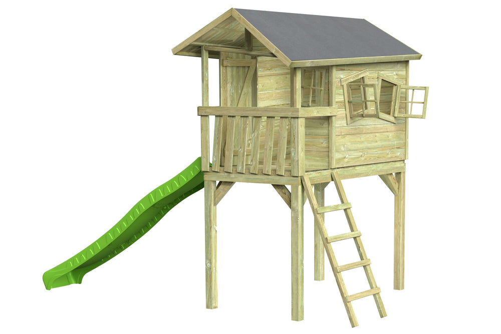 CRAZY Benny Design-Spielhaus auf Stelzen