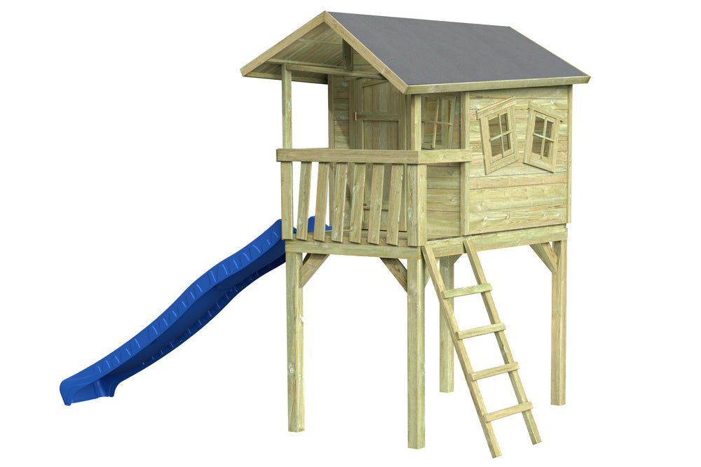 CRAZY Benny Design-Spielhaus auf Stelzen