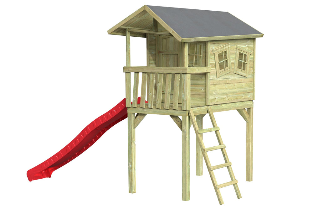 CRAZY Benny Design-Spielhaus auf Stelzen