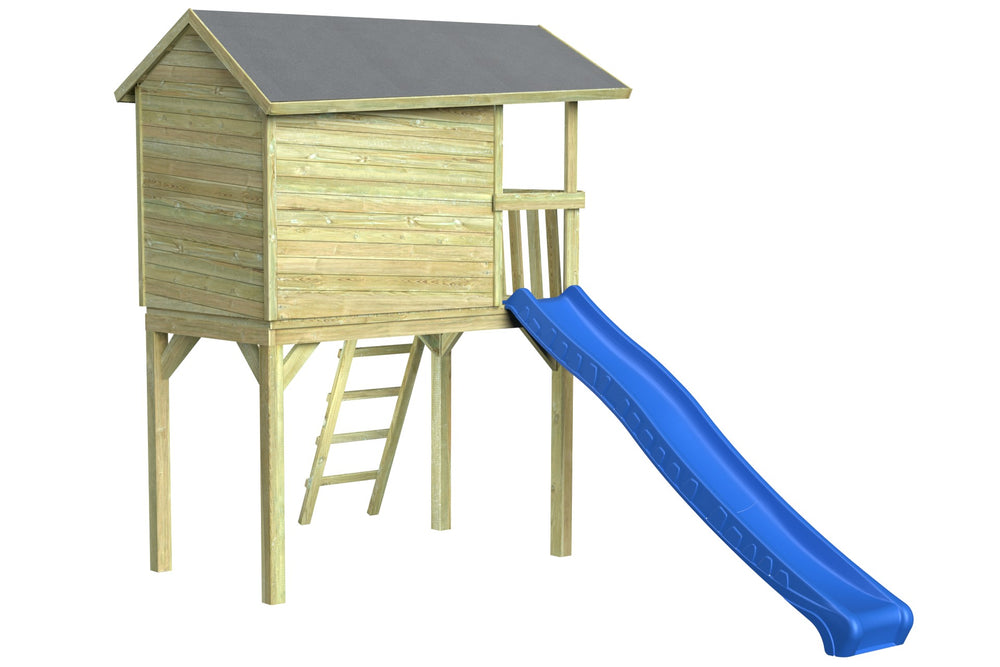 CRAZY Benny Design-Spielhaus auf Stelzen