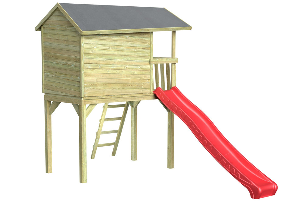 CRAZY Benny Design-Spielhaus auf Stelzen
