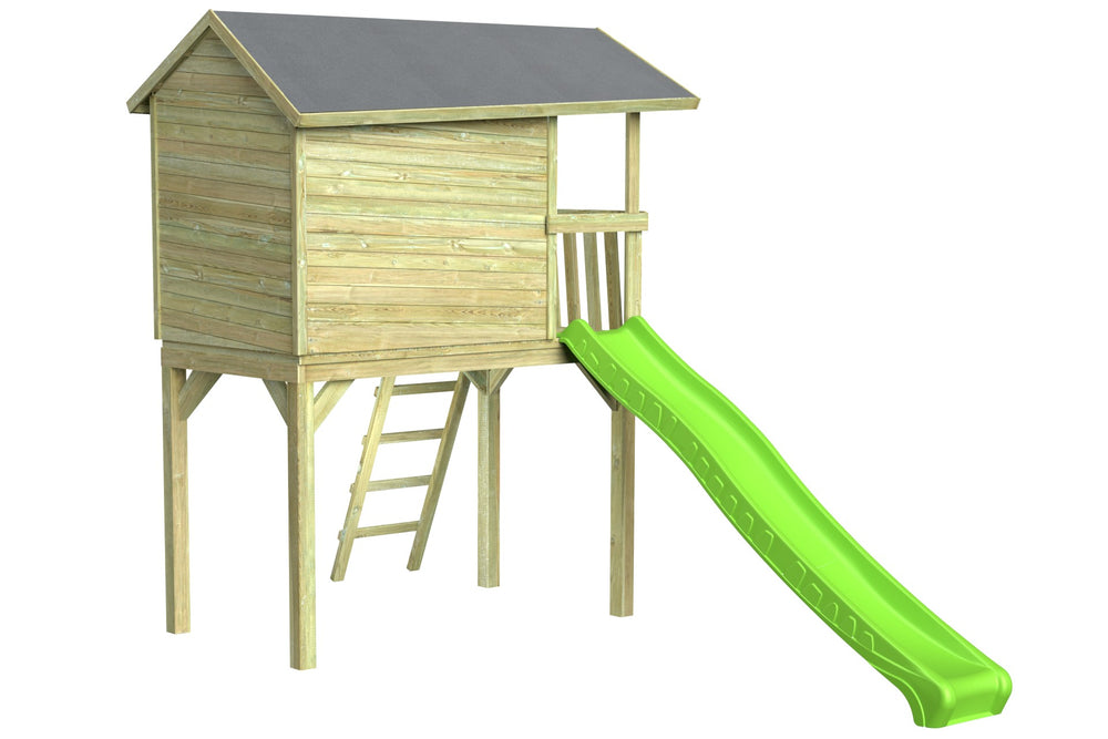 CRAZY Benny Design-Spielhaus auf Stelzen