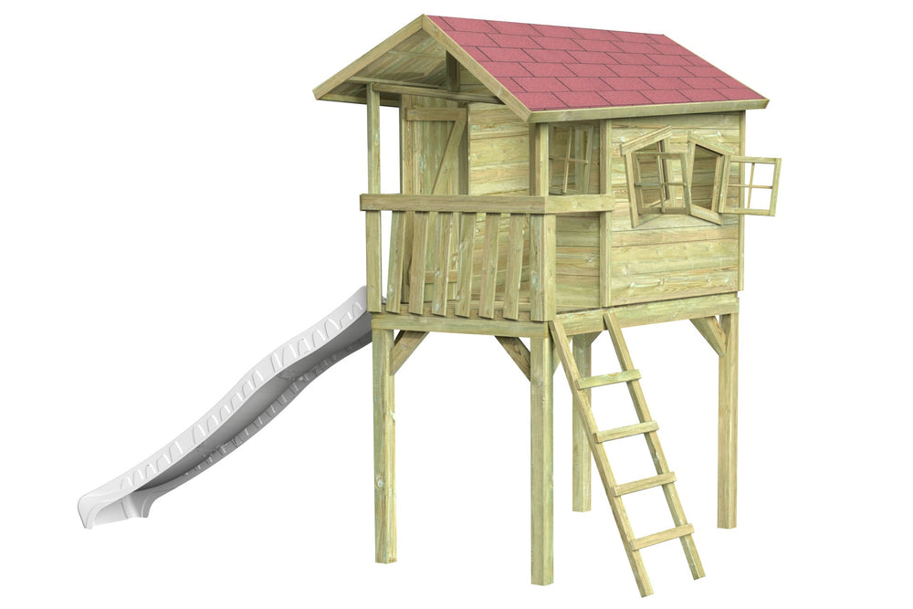 CRAZY Benny Design-Spielhaus auf Stelzen