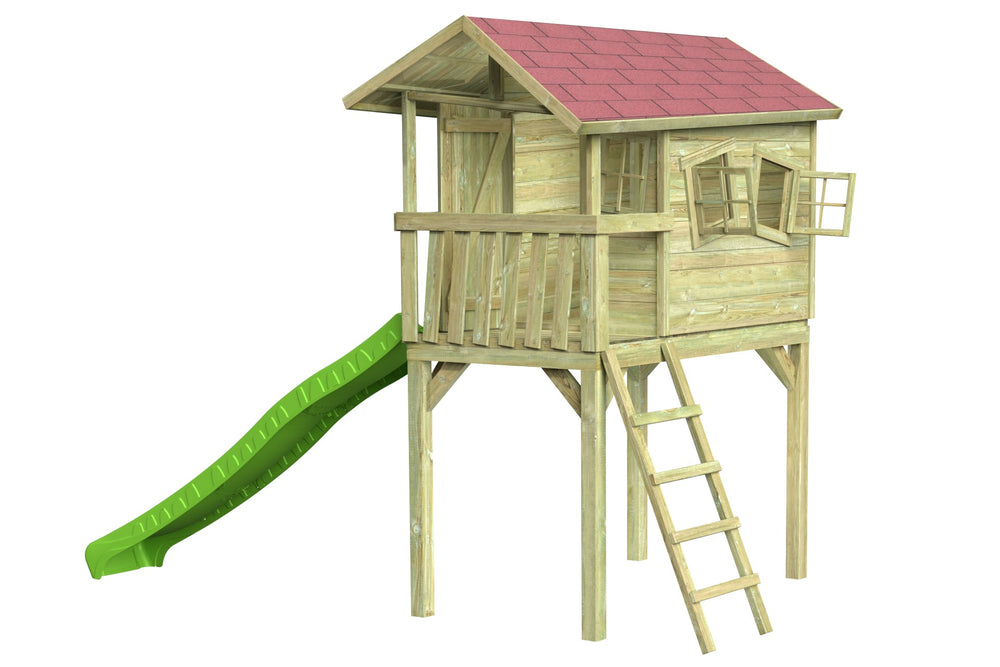 CRAZY Benny Design-Spielhaus auf Stelzen