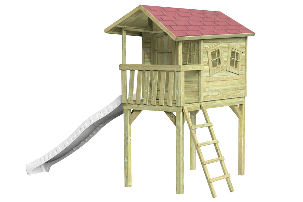 CRAZY Benny Design-Spielhaus auf Stelzen