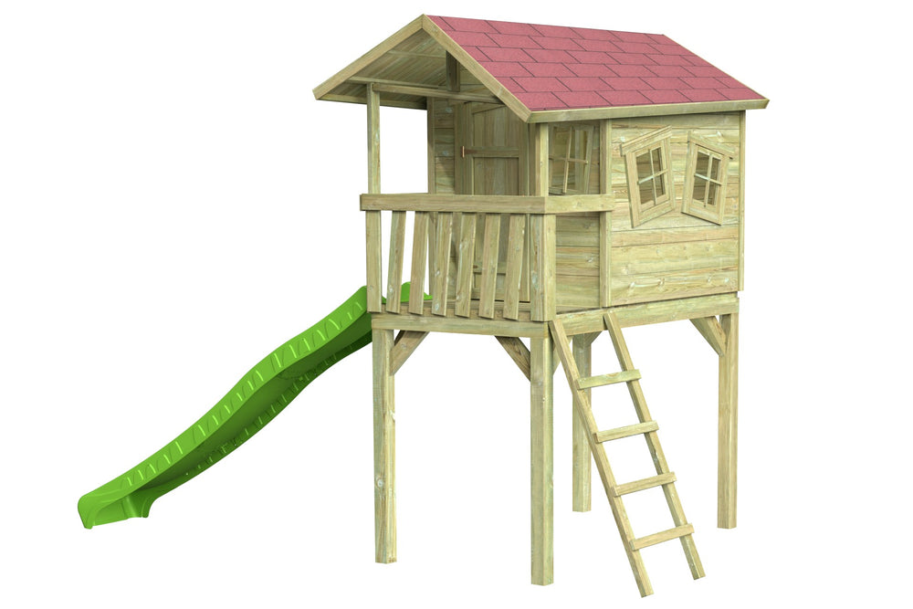 CRAZY Benny Design-Spielhaus auf Stelzen