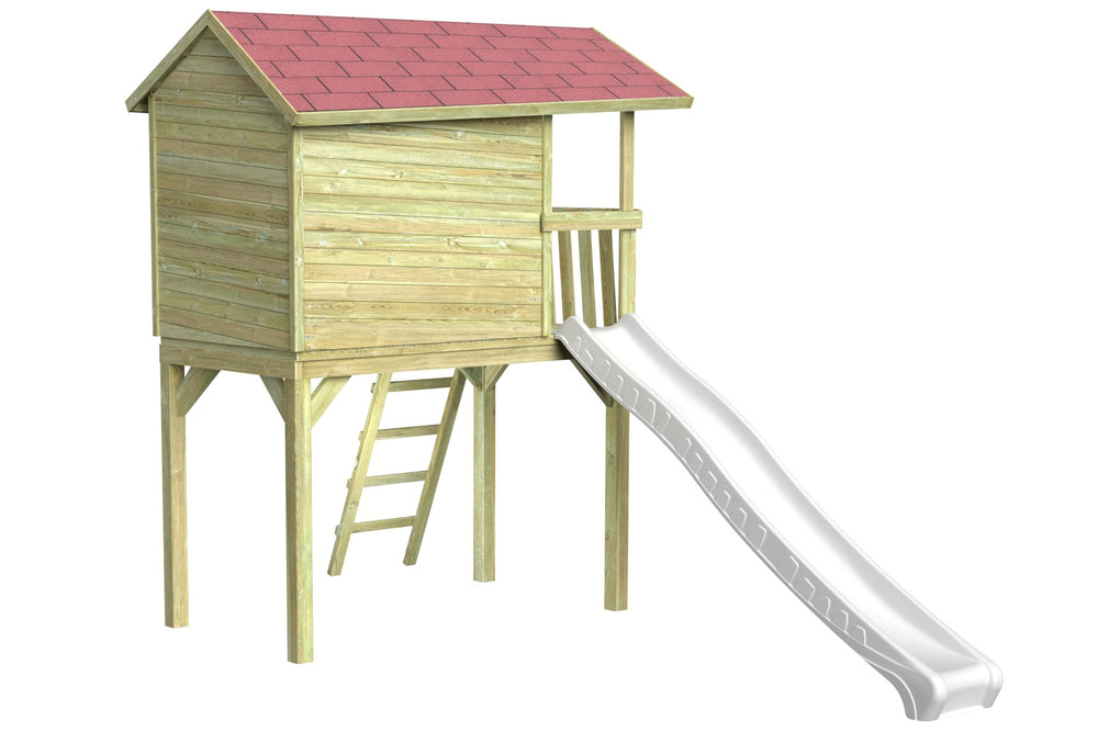 CRAZY Benny Design-Spielhaus auf Stelzen