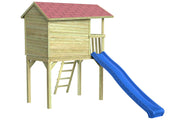 CRAZY Benny Design-Spielhaus auf Stelzen