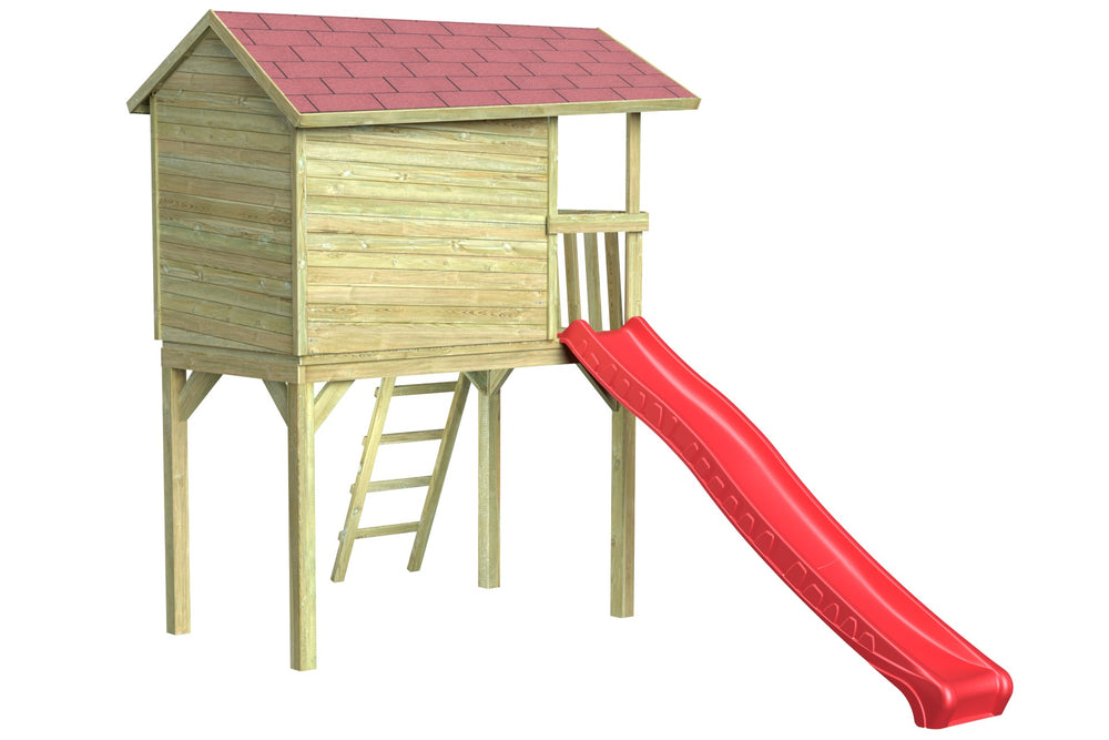 CRAZY Benny Design-Spielhaus auf Stelzen