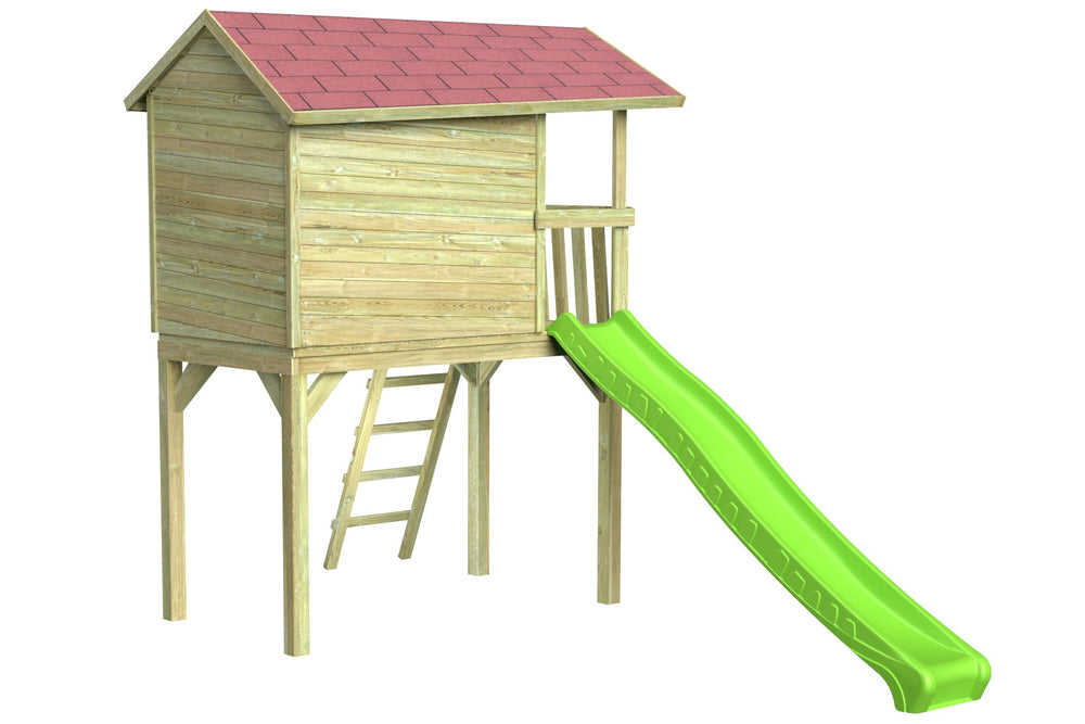 CRAZY Benny Design-Spielhaus auf Stelzen