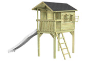 CRAZY Benny Design-Spielhaus auf Stelzen