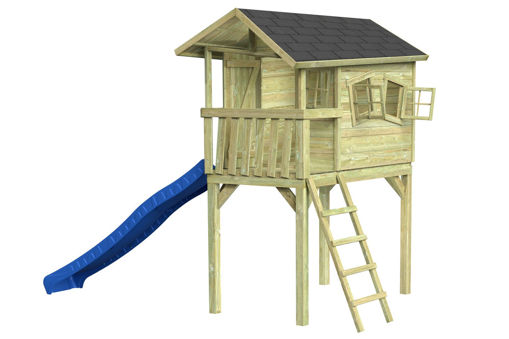 CRAZY Benny Design-Spielhaus auf Stelzen