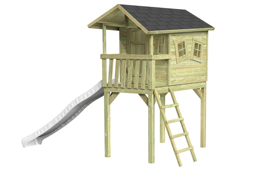 CRAZY Benny Design-Spielhaus auf Stelzen