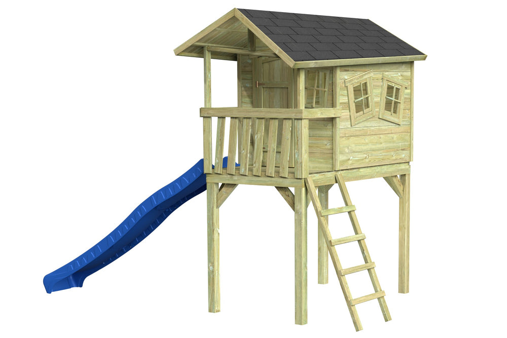 CRAZY Benny Design-Spielhaus auf Stelzen