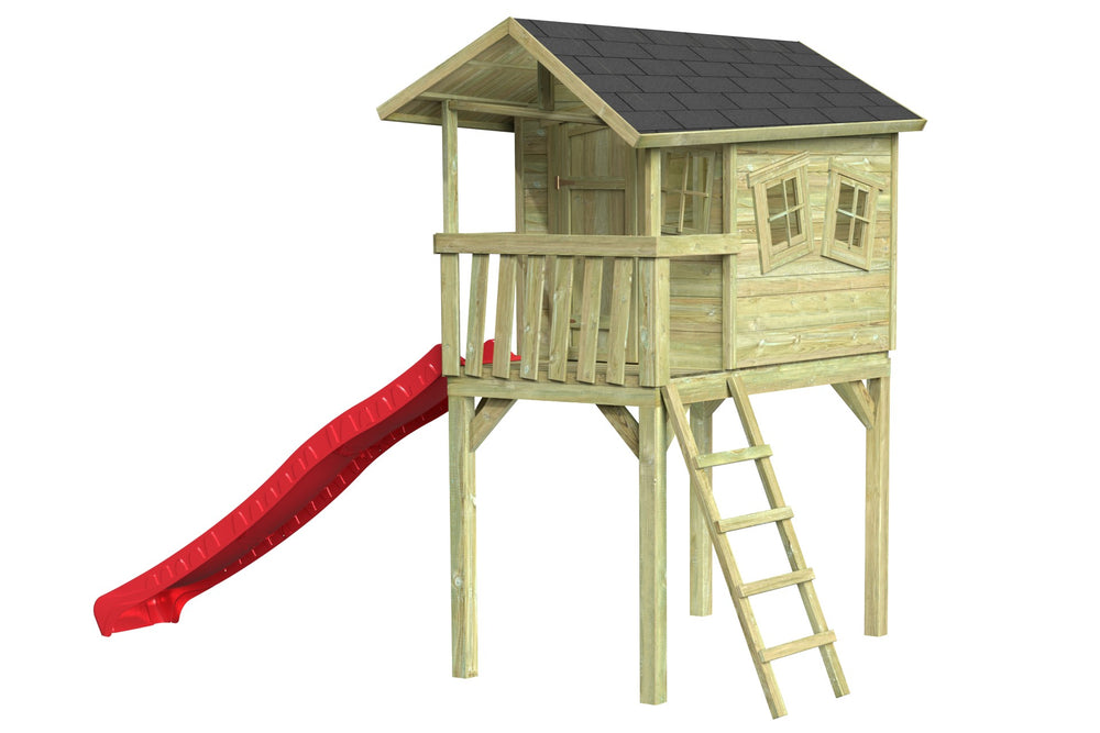 CRAZY Benny Design-Spielhaus auf Stelzen