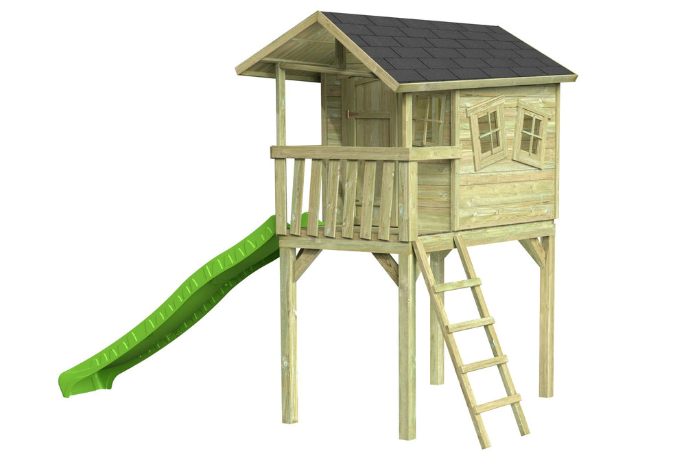 CRAZY Benny Design-Spielhaus auf Stelzen