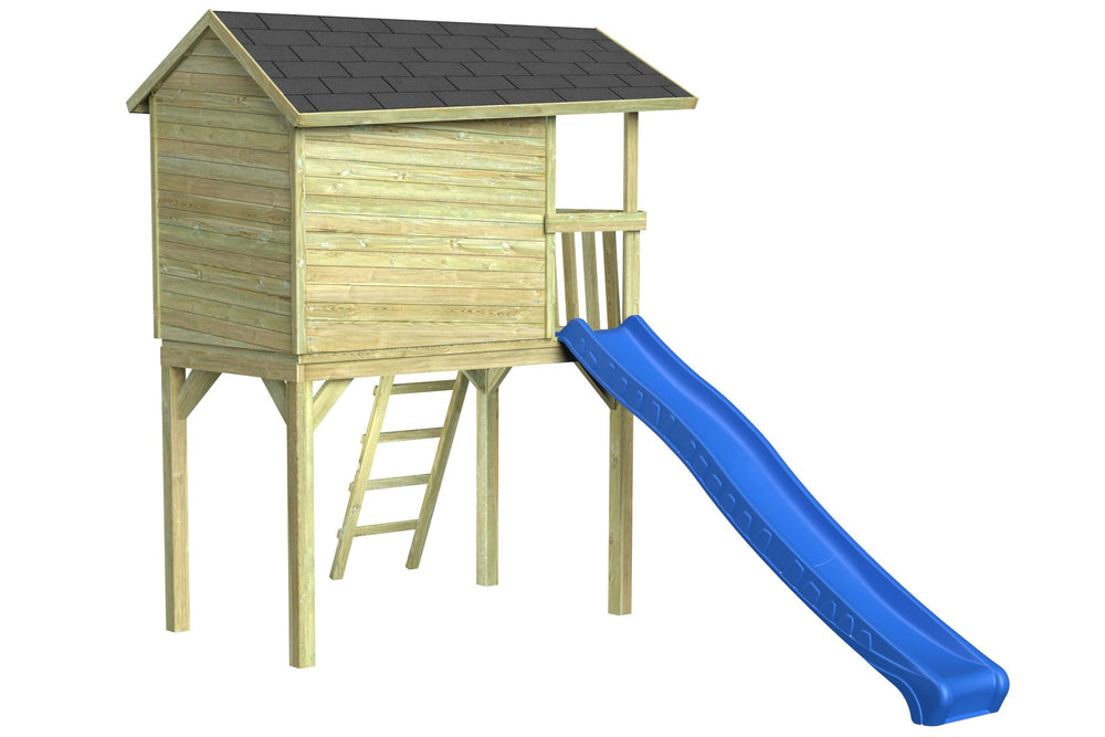 CRAZY Benny Design-Spielhaus auf Stelzen