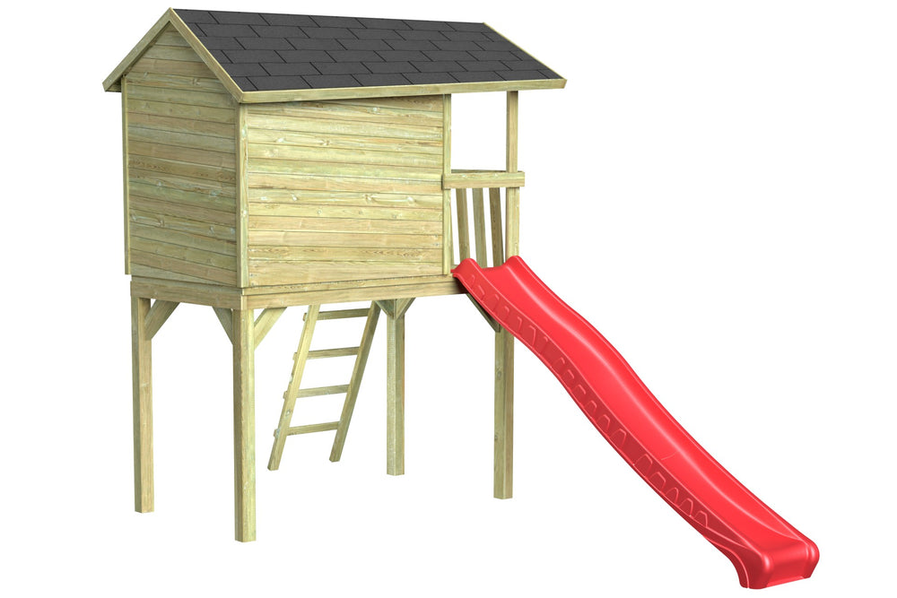 CRAZY Benny Design-Spielhaus auf Stelzen