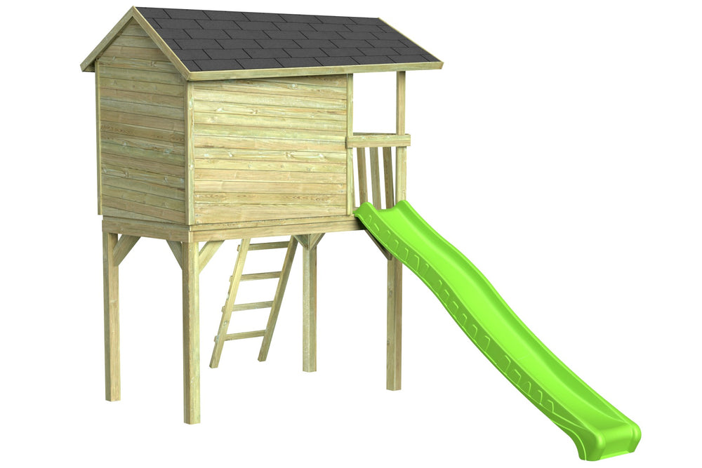 CRAZY Benny Design-Spielhaus auf Stelzen