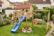 CRAZY Maxi Design-Baumhaus mit Schaukel