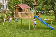 CRAZY Maxi Design-Baumhaus mit Schaukel