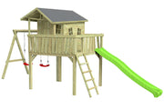 CRAZY Maxi Design-Baumhaus mit Schaukel