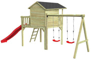 CRAZY Maxi Design-Baumhaus mit Schaukel