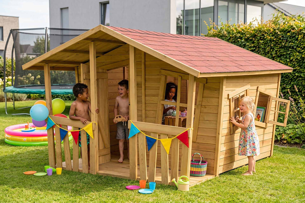 CRAZY Felix Design-Spielhaus 226 x 240 x 164 cm