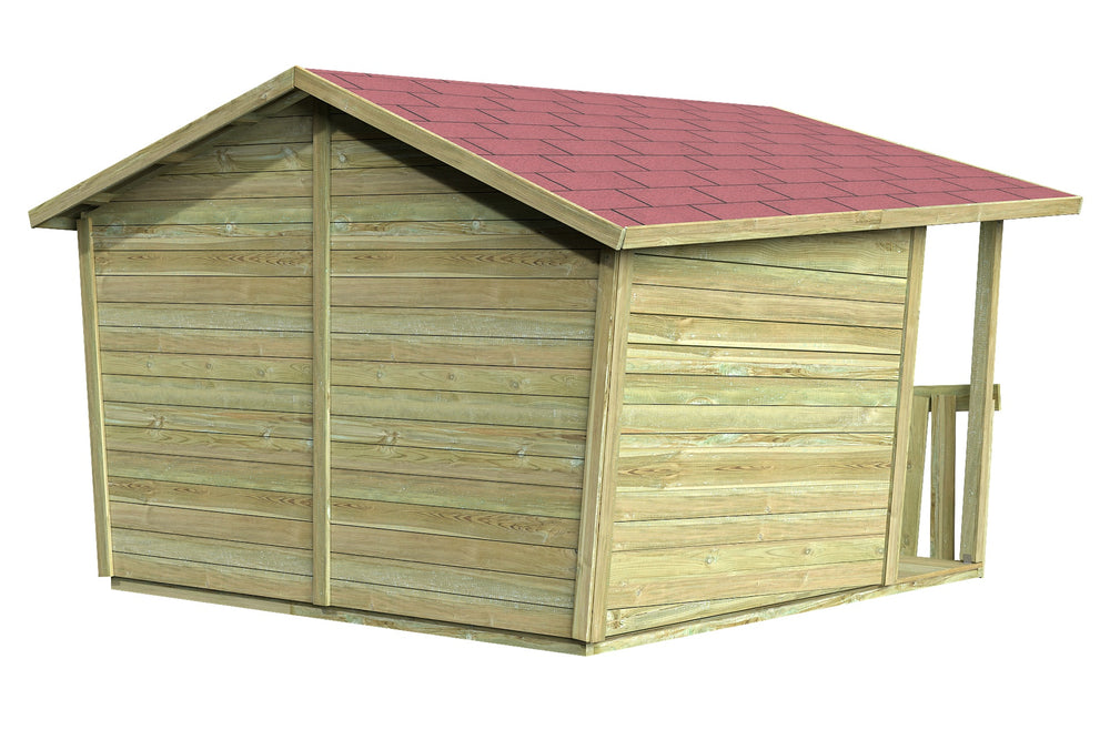 CRAZY Felix Design-Spielhaus 226 x 240 x 164 cm