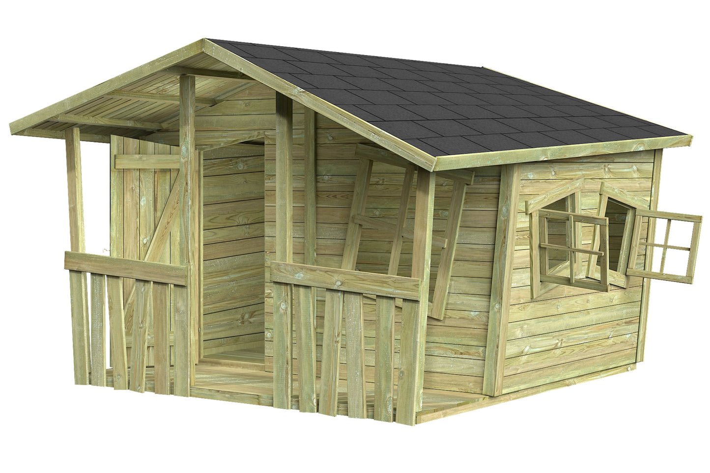 CRAZY Felix Design-Spielhaus 226 x 240 x 164 cm