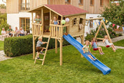 CRAZY Leon Design-Stelzenhaus mit Schaukel