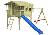 CRAZY Leon Design-Stelzenhaus mit Schaukel